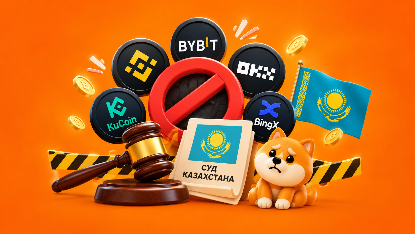 Казахстан ограничил доступ к ведущим криптобиржам: новые вызовы для местных пользователей